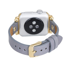 Correa delgada de cuero Perugia para Apple Watch