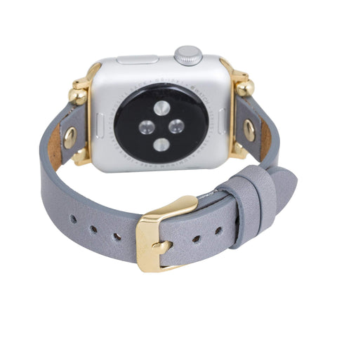 Perugia Leather Slim Band Strap for Apple Watch