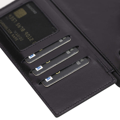 Verona - Funda tipo cartera delgada de piel con bloqueo RFID para Samsung Galaxy Note 9