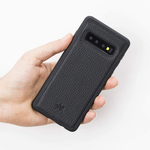 Lucca Snap On Leather Case for Samsung Galaxy S10