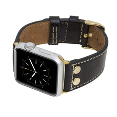 Correa de cuero Como para Apple Watch