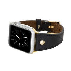 Correa delgada de cuero Sessa para Apple Watch