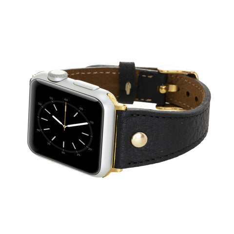 Sessa Leather Slim Band Strap for Apple Watch