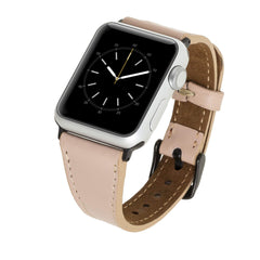 Messina Leather Slim Band Strap for Apple Watch