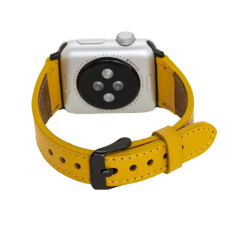 Correa delgada de cuero Messina para Apple Watch