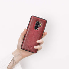 Lucca Snap On Leather Case for Samsung Galaxy S9