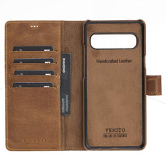 Florence RFID Blocking Leather Wallet Case for Samsung Galaxy S10 5G
