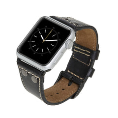 Correa de cuero Como para Apple Watch