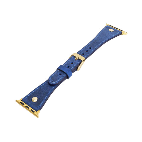 Sessa Leather Slim Band Strap for Apple Watch