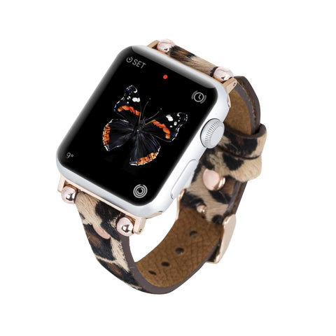 Perugia Leather Slim Band Strap for Apple Watch