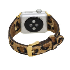 Correa delgada de cuero Sessa para Apple Watch