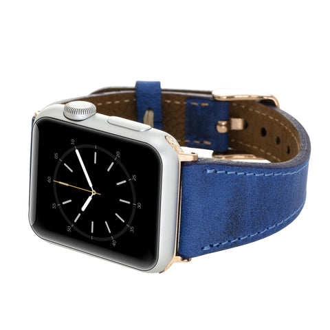 Correa delgada de cuero Messina para Apple Watch