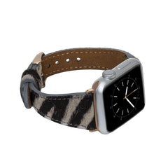 Messina Leather Slim Band Strap for Apple Watch