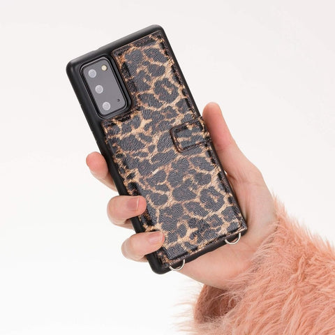 Fermo Leather Crossbody Wallet Phone Case for Galaxy Note 20