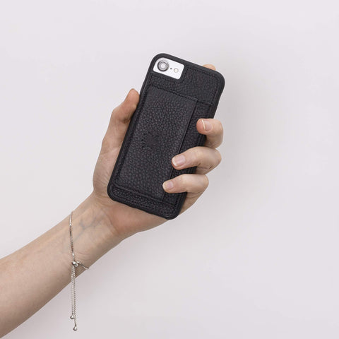 Pisa Snap On Leather Wallet Case with Stand for iPhone 6