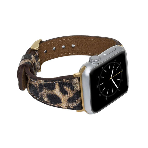 Correa delgada de cuero Messina para Apple Watch