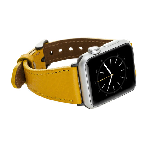 Correa delgada de cuero Messina para Apple Watch