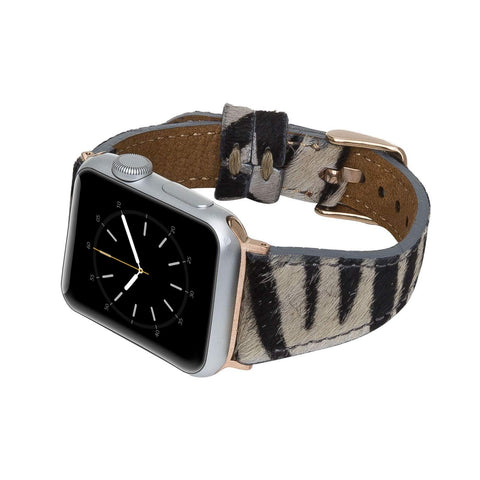 Correa delgada de cuero Messina para Apple Watch