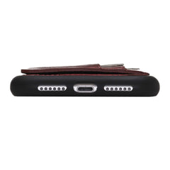 Pisa Snap On Leather Wallet Case with Stand for iPhone XR