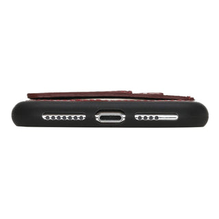 Pisa Snap On Leather Wallet Case with Stand for iPhone XS Max