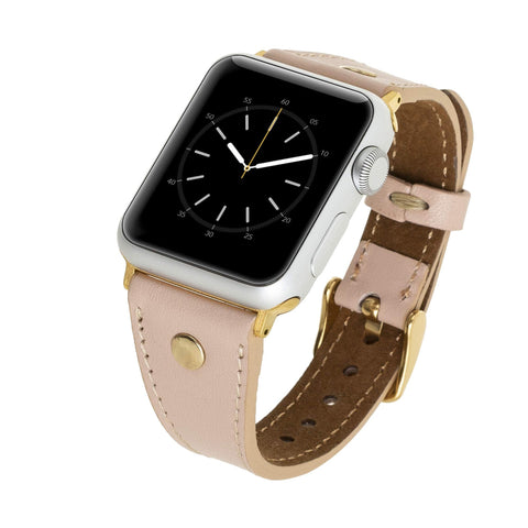 Sessa Leather Slim Band Strap for Apple Watch