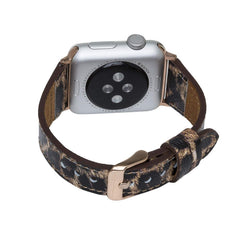 Messina Leather Slim Band Strap for Apple Watch