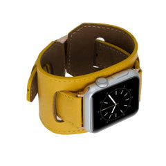 Ancona Leather Cuff Band Strap for Apple Watch