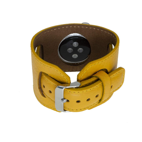 Ancona Leather Cuff Band Strap for Apple Watch