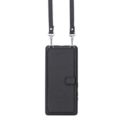 Fermo Funda de cuero para teléfono con billetera cruzada para Galaxy S21 Ultra