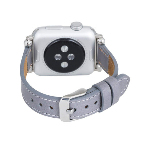 Correa delgada de cuero Foggia para Apple Watch