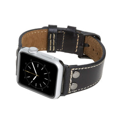 Correa de cuero Como para Apple Watch