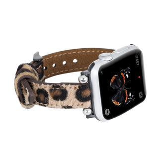 Foggia Leather Slim Band Strap for Apple Watch