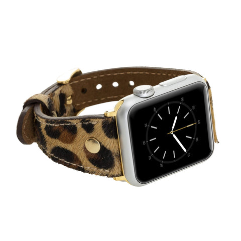 Sessa Leather Slim Band Strap for Apple Watch
