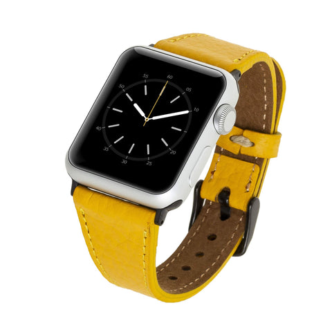 Correa delgada de cuero Messina para Apple Watch