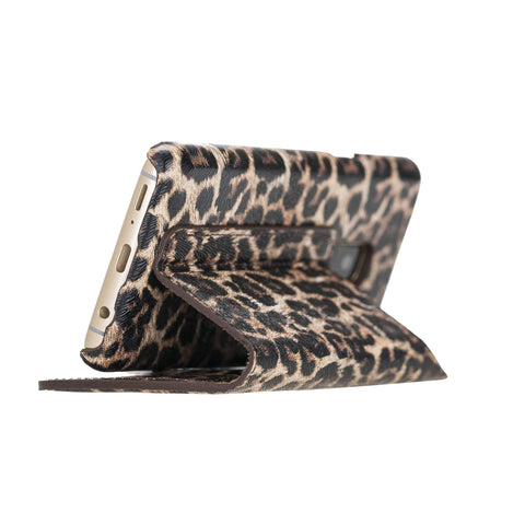 Estuche tipo billetera de cuero con bloqueo RFID Venice para Samsung Galaxy S9