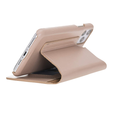 Venice RFID Blocking Leather Wallet Stand Case for iPhone 11 Pro Max
