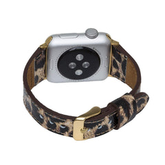 Messina Leather Slim Band Strap for Apple Watch
