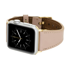 Messina Leather Slim Band Strap for Apple Watch