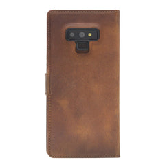 Funda tipo billetera de cuero con bloqueo RFID Florence para Samsung Galaxy Note 9