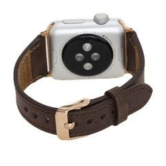 Messina Leather Slim Band Strap for Apple Watch