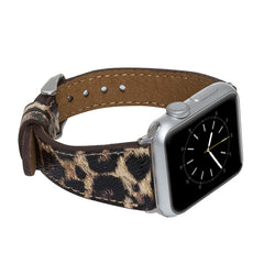 Messina Leather Slim Band Strap for Apple Watch