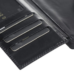 Verona - Funda tipo cartera delgada de piel con bloqueo RFID para Samsung Galaxy Note 10