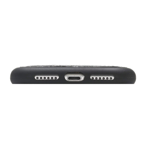 Funda de cuero Lucca Snap On para iPhone XR