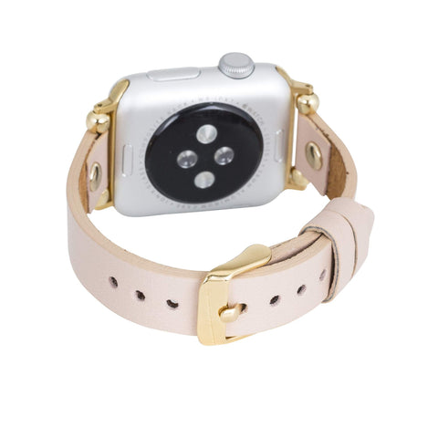 Perugia Leather Slim Band Strap for Apple Watch