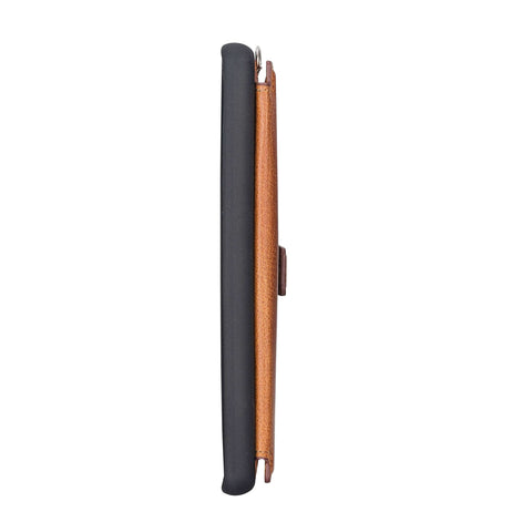 Fermo Funda de cuero para teléfono con billetera cruzada para Galaxy S21 Ultra