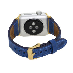 Messina Leather Slim Band Strap for Apple Watch