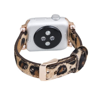 Foggia Leather Slim Band Strap for Apple Watch