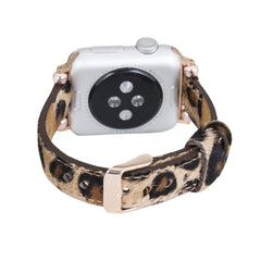 Correa delgada de cuero Foggia para Apple Watch