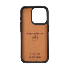 Capri Snap On Leather Wallet Case for iPhone 15 Pro
