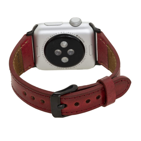 Correa delgada de cuero Messina para Apple Watch